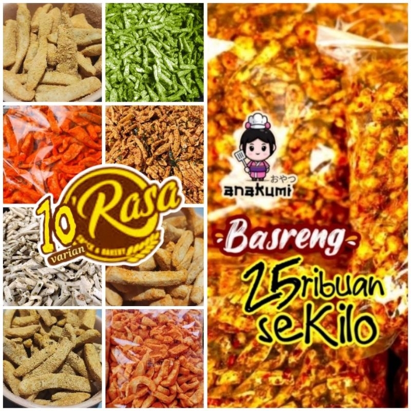 

BASRENG 1KG || 25 RIBUAN ada 10 varian rasa