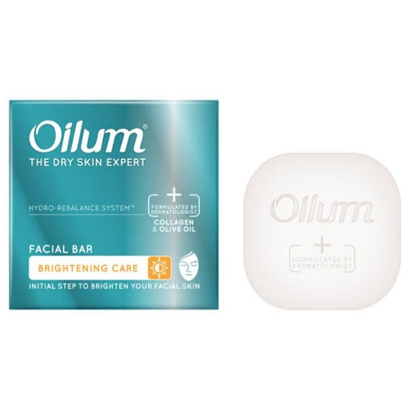 Oilum Brightening Care Facial Bar 60gr(Sabun wajah collagen batang)