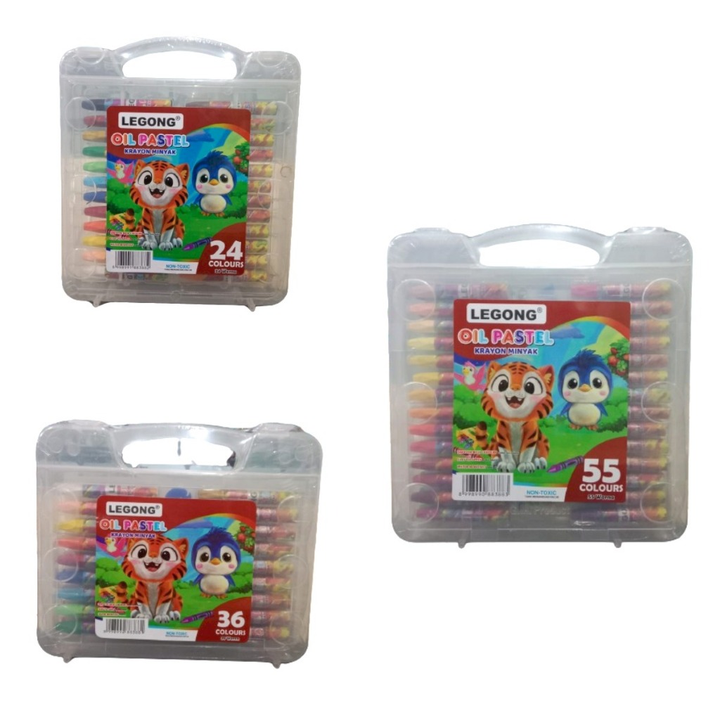 

Tbmo Oil Patel Crayon Legong 24 36 55 Warna Pop 1