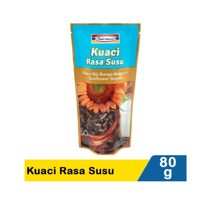 

Indomaret Kuaci Susu 80 gr