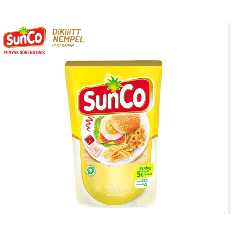 

Minyak Goreng sunco 2Liter Murah Kardus maupun Ecer