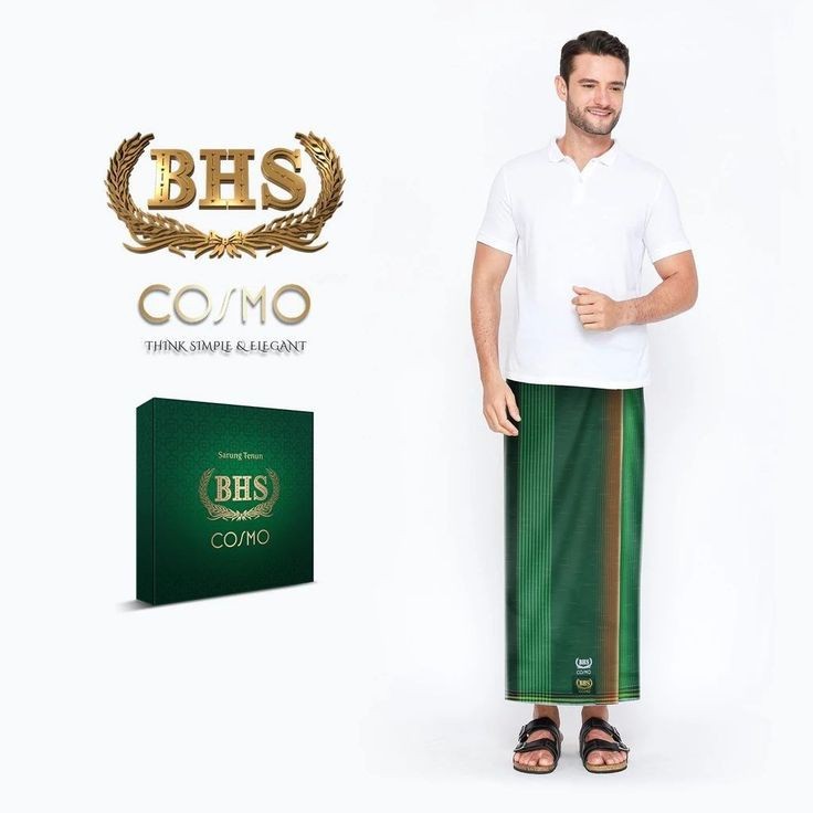 SARUNG BHS POLOS WARNA & MOTIF LENGKAP | SARUNG BHS COSMO