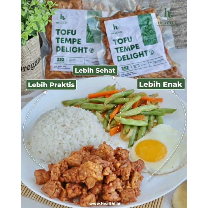 

Menu Diet Healthi Tofu Tempe Delight Cepat Saji