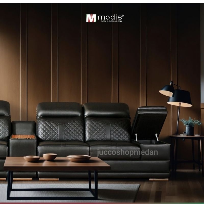 Sofa Modis Diamond L - Sofa Sudut Minimalis - Sofa L Elegant - Sofa Keluarga Bergaransi - Medan Jucc