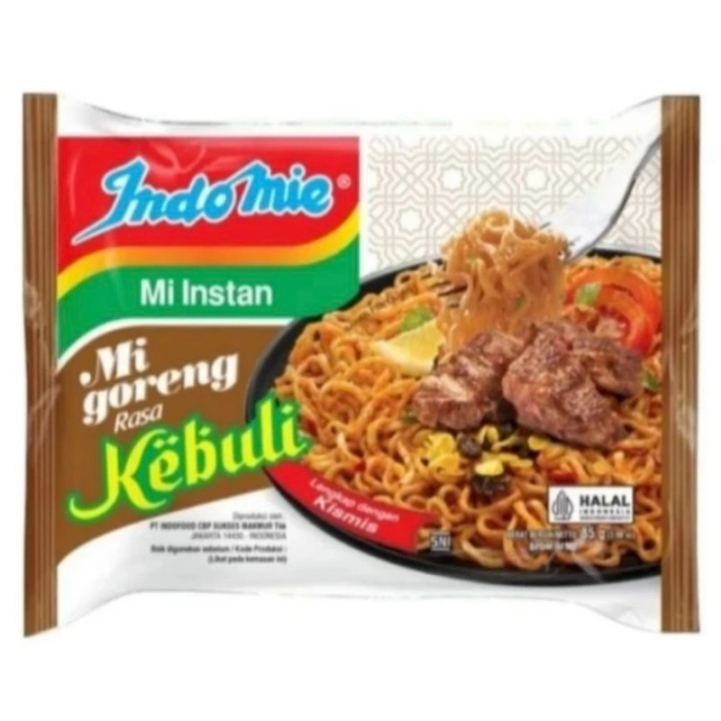 

Indomie mi goreng rasa kebuli / Pcs