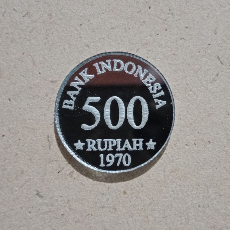 Koin Akrilik untuk Bingkai Mahar Pernikahan