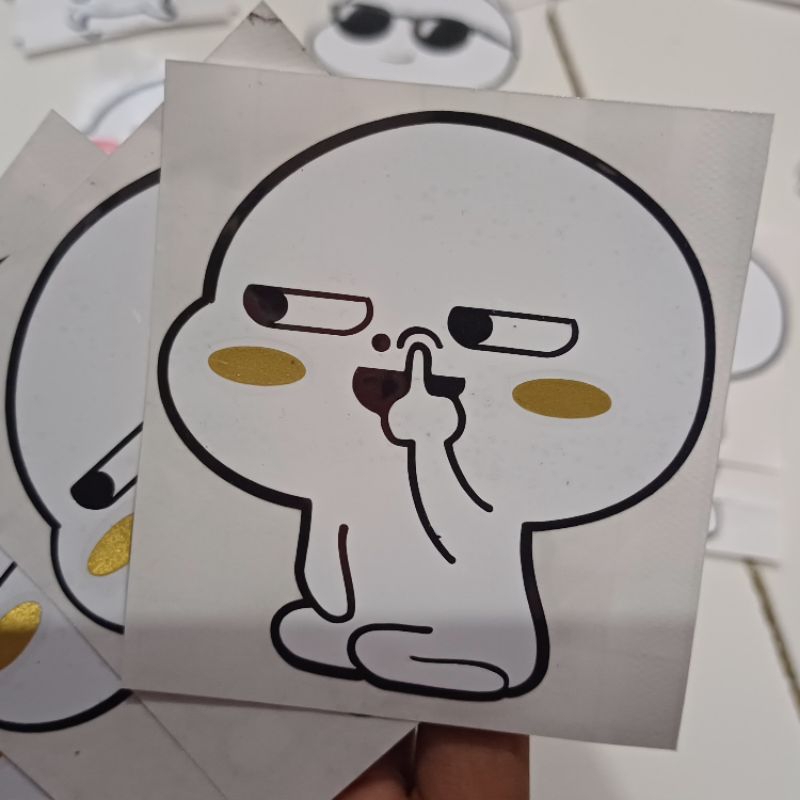 

stiker . sticker cutiing