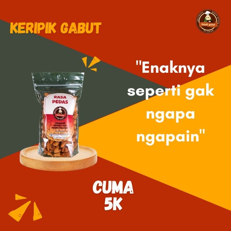 

keripik gabut