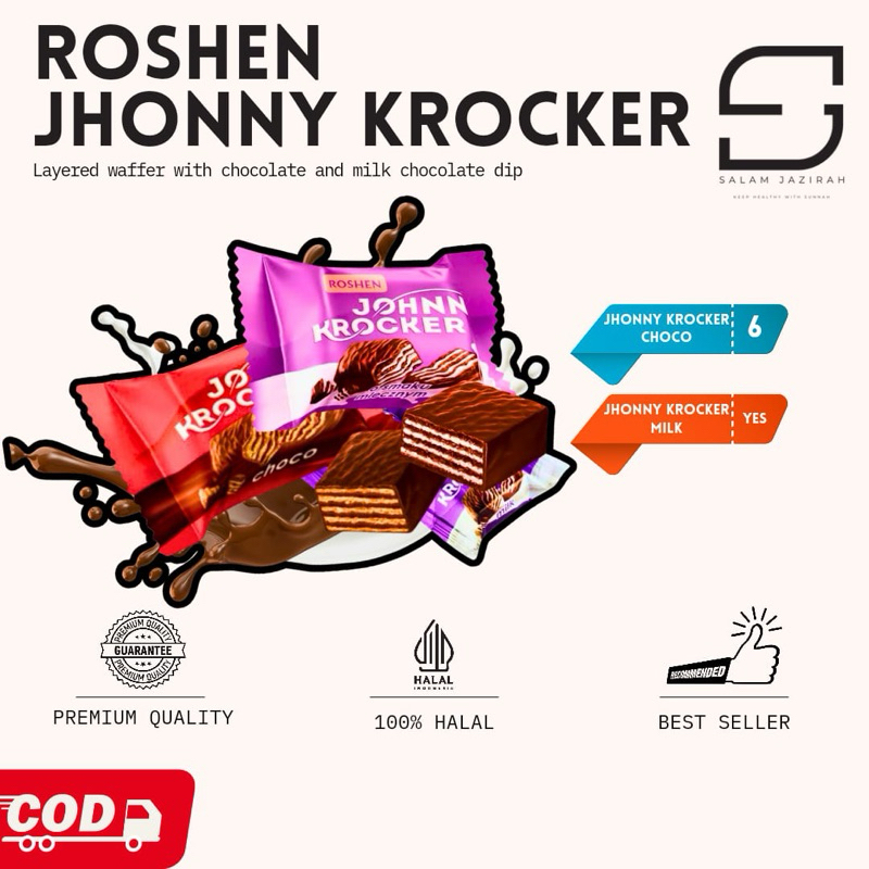 

ROSHEN Johnny Krocker || SnackViral ||JajananViral || Coklat || Coklat Premium || Oleh Oleh Haji Umrah || Coklat Import Premium