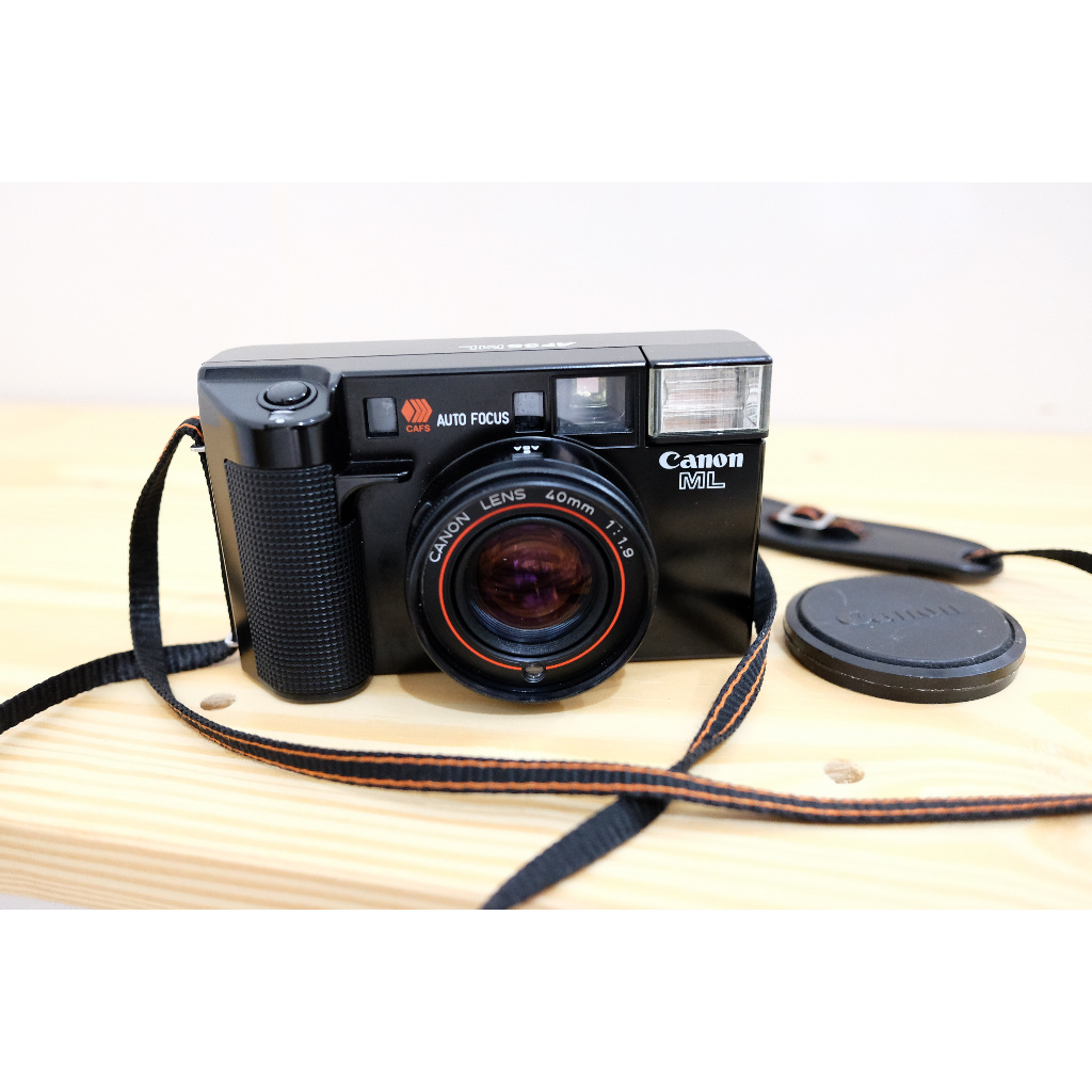 Canon analog AF35 ML f1.9 mulus normal flash ON tandingan nikon