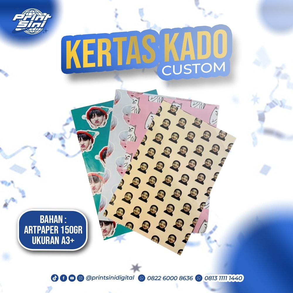 

KERTAS KADO CUSTOM