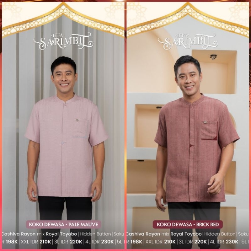 KOKO NIBRAS SARIMBIT IFFA MAUVE