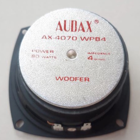 Beli lebih bayar lebih sedikit TERMURAH  SPEAKER AUDAX AX 47 WOOFER 4 INCH WUFER AUDAX 8 WATT ORIGIN