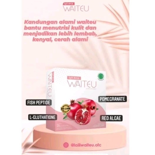 Minuman High Collagen "Waiteu Collagen Drink" by LailiBrand original BPOM