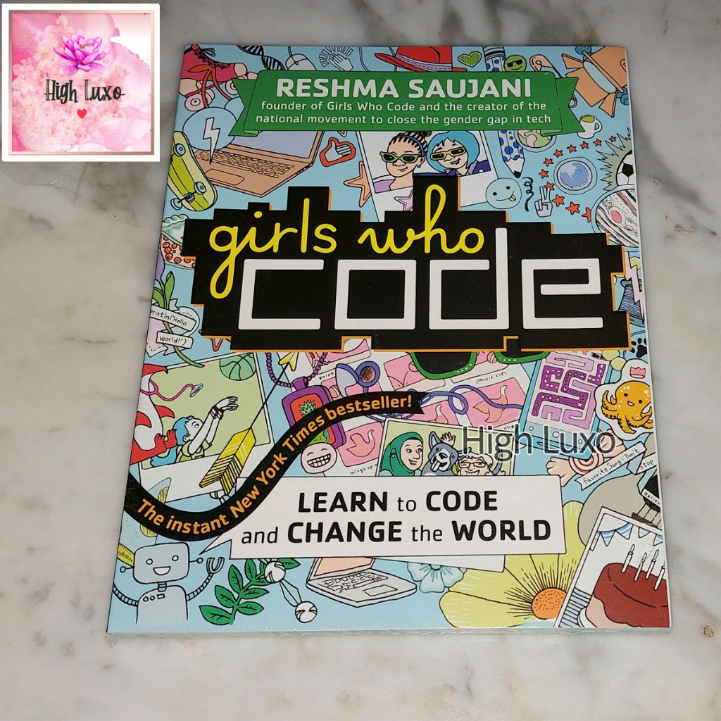 Buku Girls Who Code Learn To Code and Change The World Book IMPOR IMPORT ORIGINAL AUTHENTIC BAHASA I