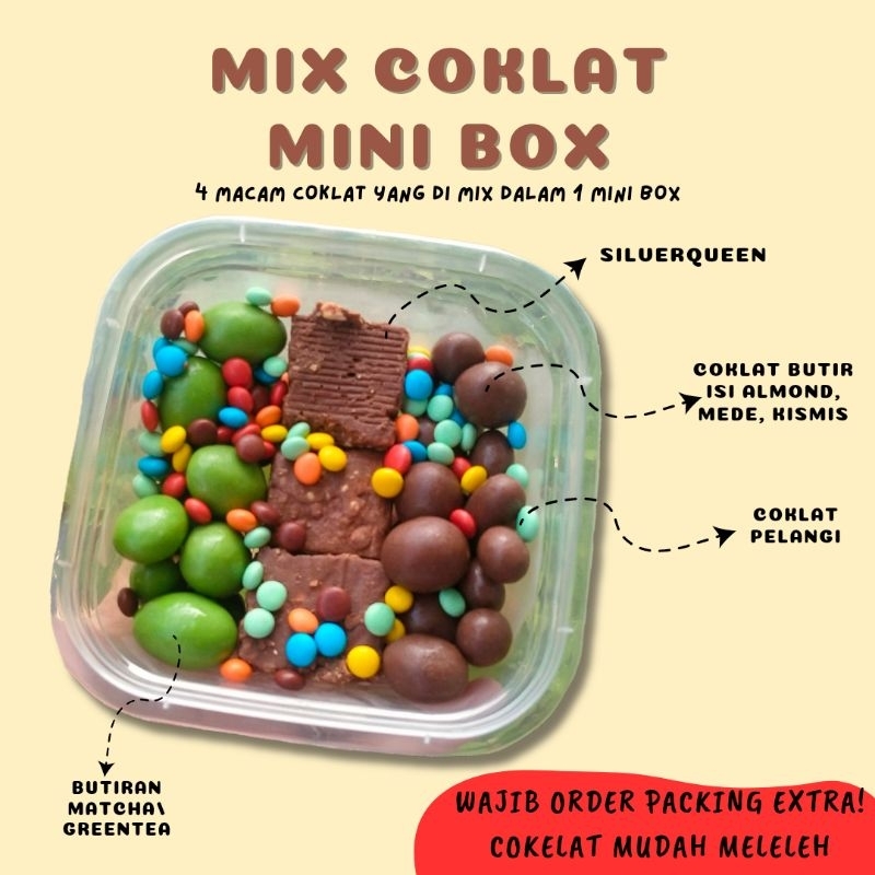 

[COD] Mini Box Coklat Butir Silverqueen Scandia Mix | Cemilan Lebaran | Jajanan Coklat | Aneka Coklat Malmil.id