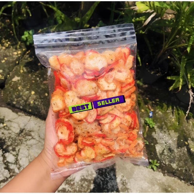 

KERUPUK SEBLAK PEDAS 250gr / KERUPUK ENAK PEDAS / KERUPUK SEBLAK MURAH