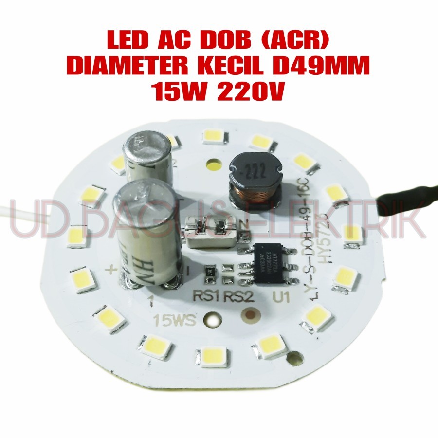 PCB LED AC ACR 15W PCB KECIL 220V DIAMETER 49MM PCB LED AC AIGIS 15W 220V DOB