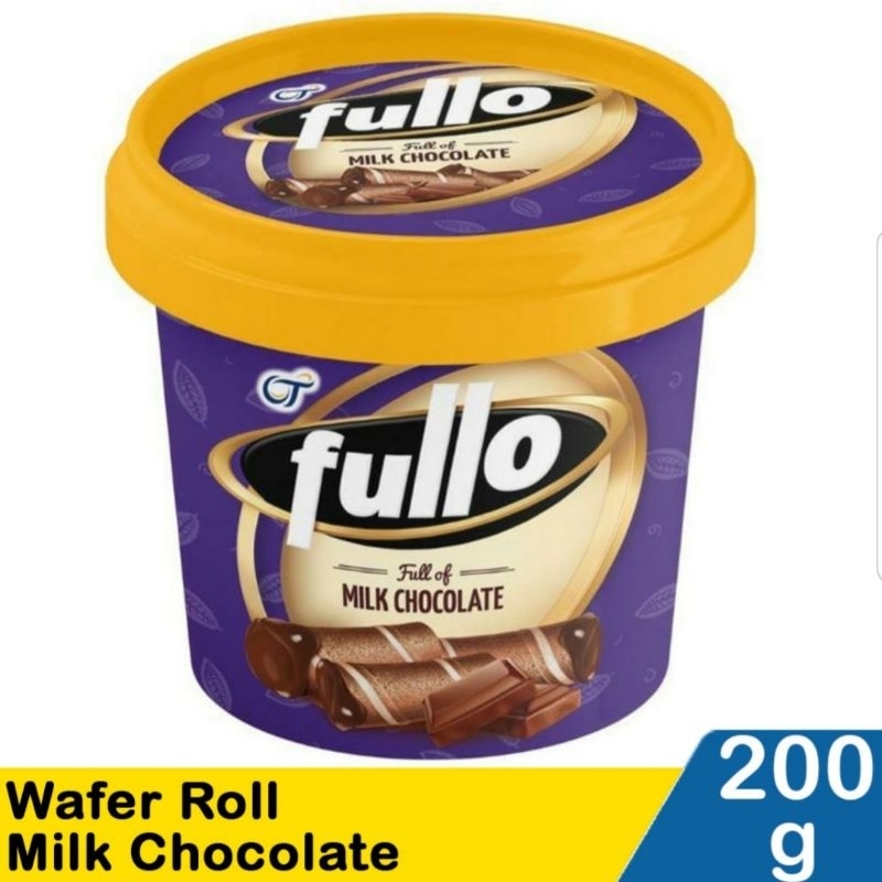 

FULLO WAFER ROLL MILK CHOCOLATE 200G