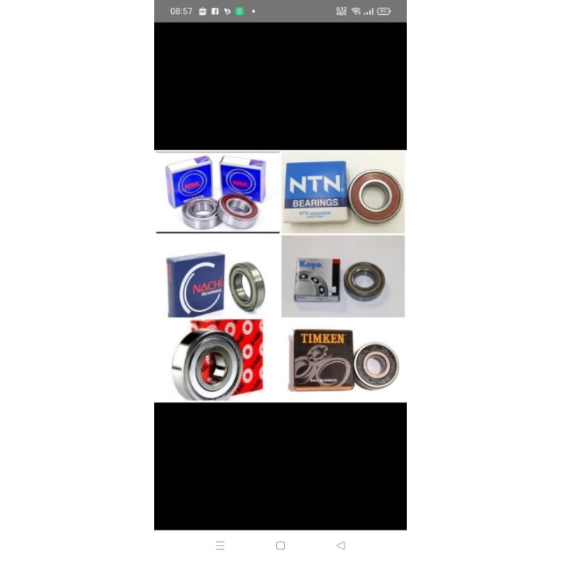 seal dan bearing set untuk segitiga mesin cuci panasonic 8kg na 128xb1 na 127xb1lne