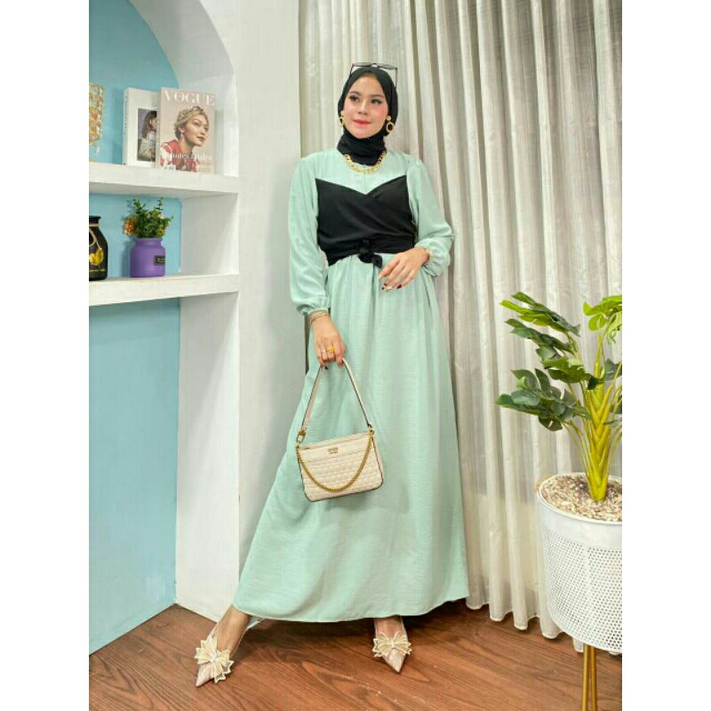 GAMIS AZAHRA GAMIS MODERN GAMIS WANITA