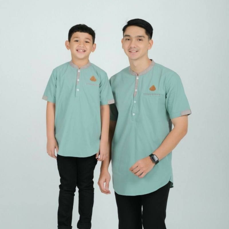 BAJU KOKO COUPLE AYAH DAN ANAK /KURTA COUPLE PREMIUM /KOKO KURTA AYAH DAN ANAK