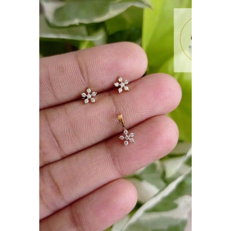 readystock anting giwang bayi emas muda