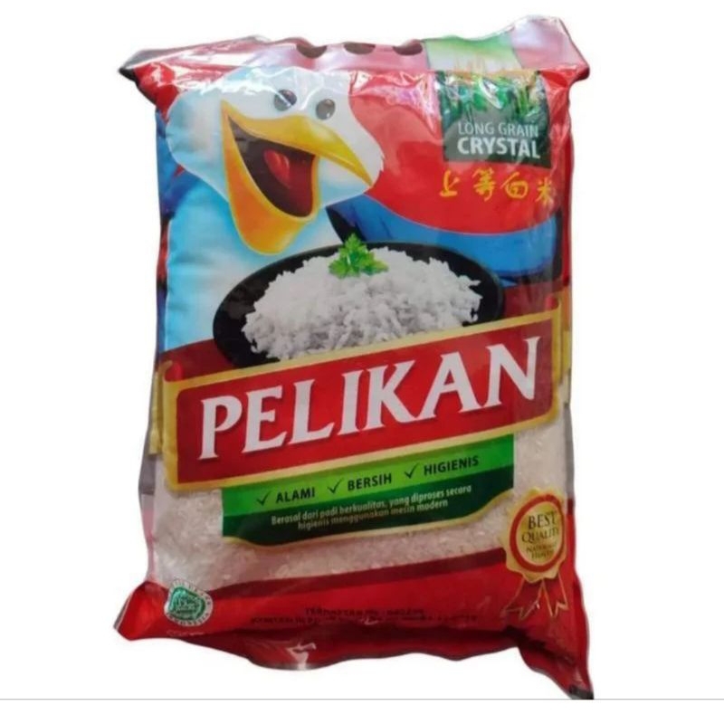 

Beras Pelikan 3Kg / 5Kg