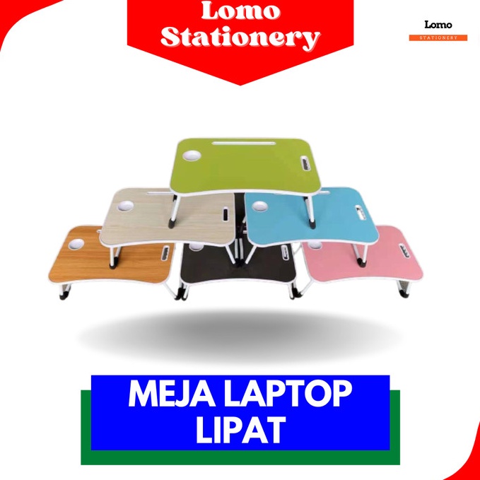 Terbaru Meja Laptop Lipat Portable Polos