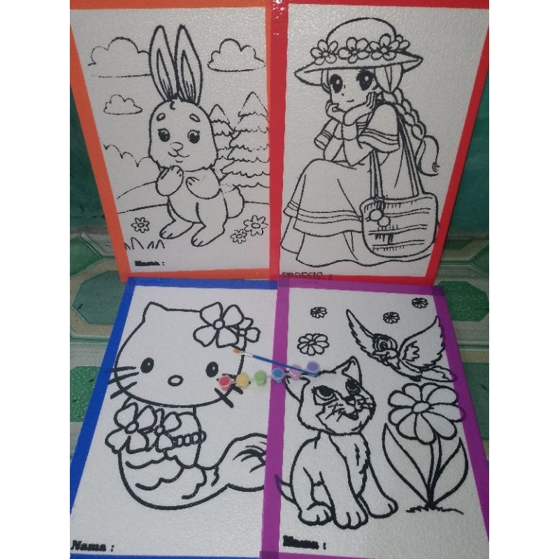 

4 STROFOAM+ CAT+KUAS,, DAHSYAT MURAH CERIA