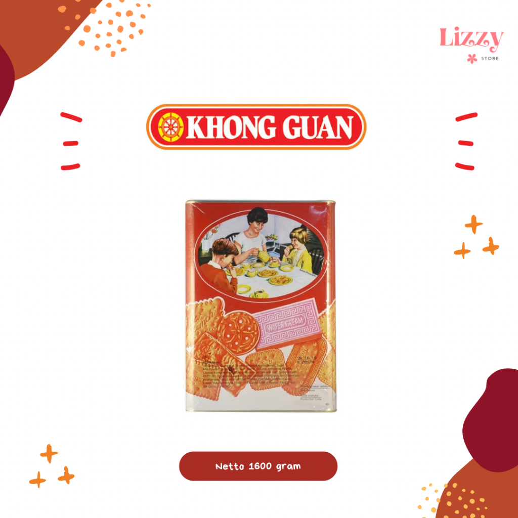 

Khong Guan Assorted Biscuits Kemasan 1600gram ED 2025