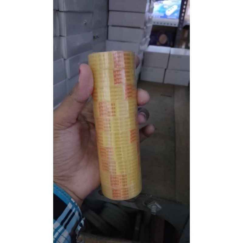 

isolasi Transparan 12Pcs