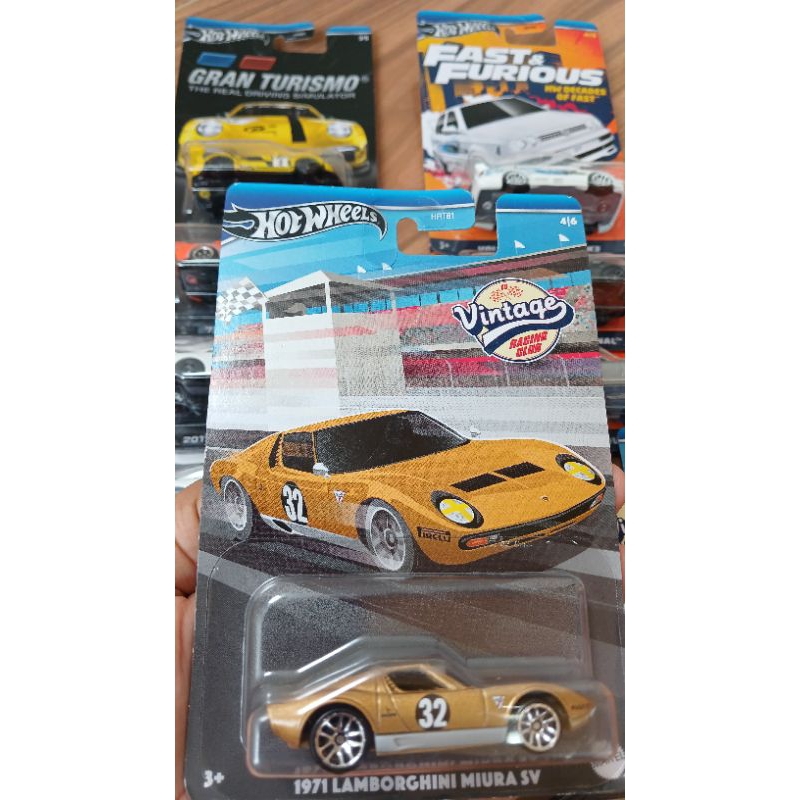 HOT WHEELS LAMBORGHINI MIURA SV VINTAGE