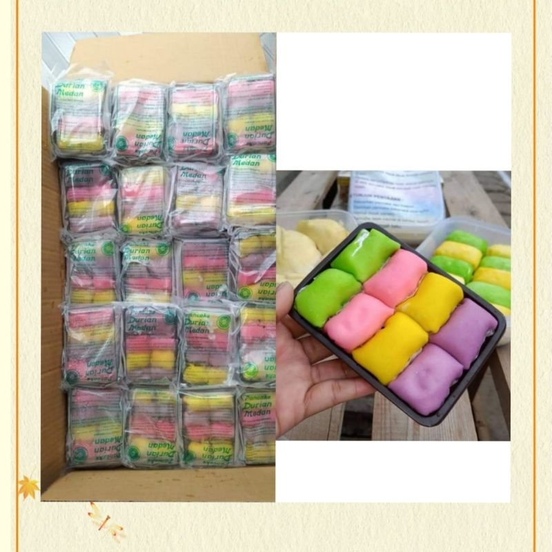 

PANCAKE DURIAN MINI ISI 8