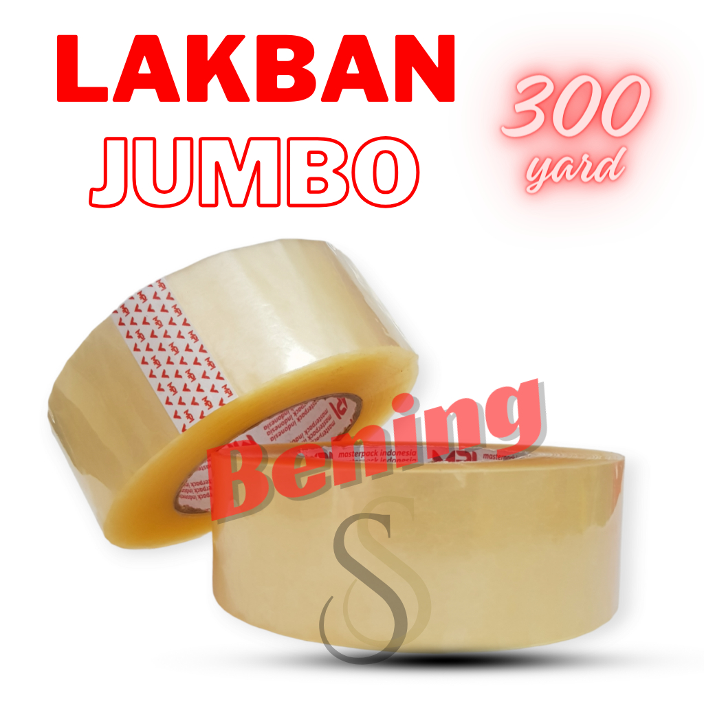 

Lakban Bening Jumbo 300 Yard
