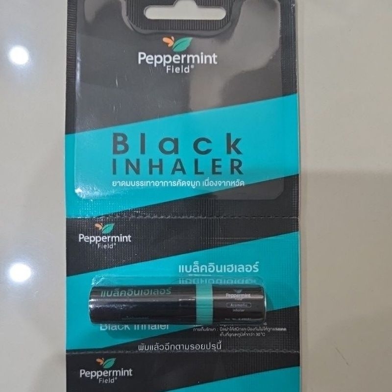 Black Inhaler Peppermint