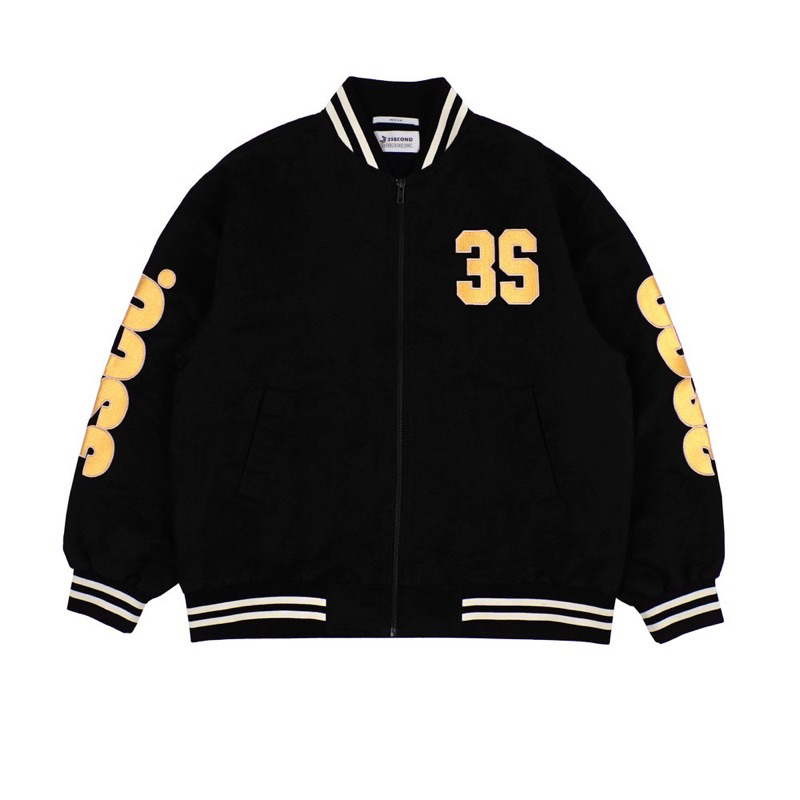 JAKET VARSITY BOMBER BASEBALL BIG SIZE 3SECOND TERBARU