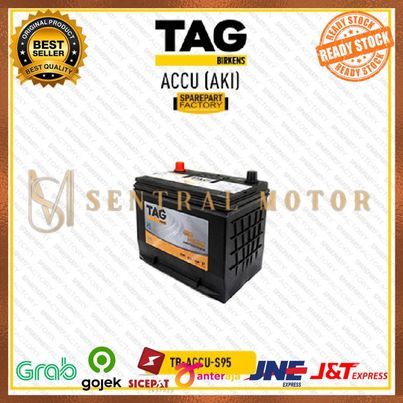 Accu aki mobil kering hybrid S95