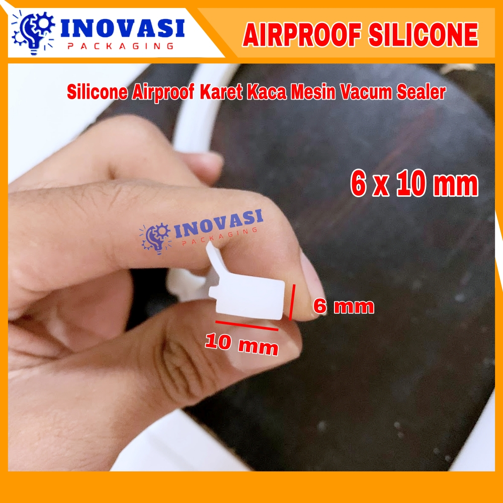 Karet Silicon Kaca Vacum Sealer 6x10 Air Proof Silicone Vacuum Sealer