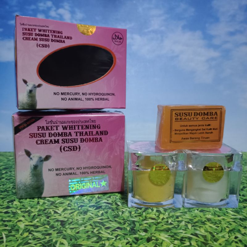 Cream Susu Domba 30gr Berhologram Original || Cream Susu Domba Original