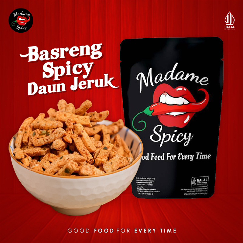 

MADAME SPICY “Basreng Spicy Daun Jeruk”