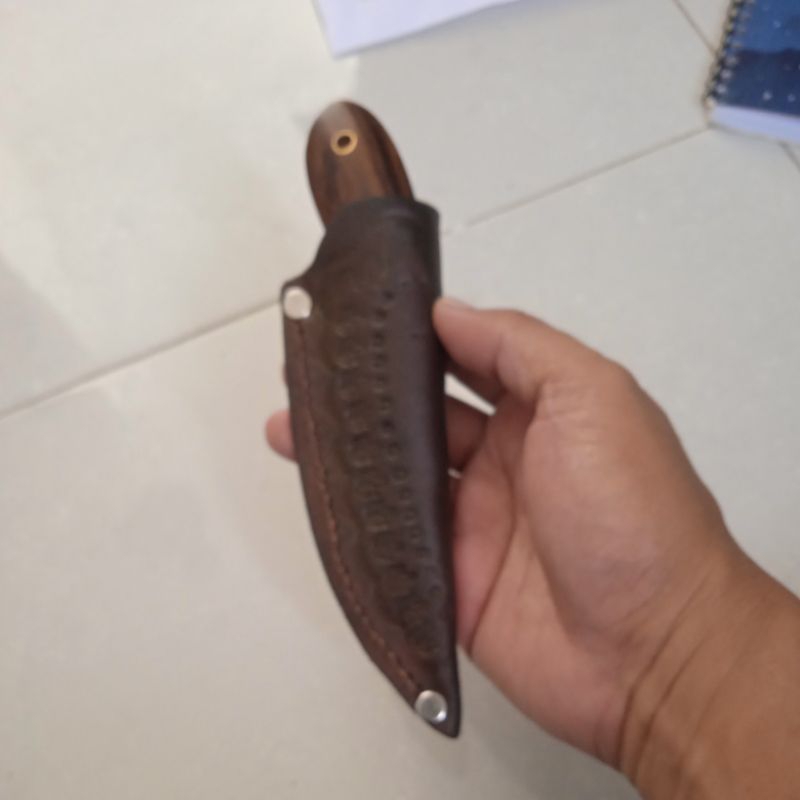 Pisau seset kulit kambing/sapi