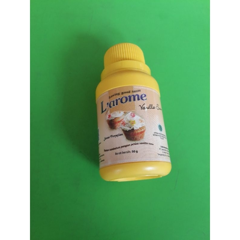 

Perisa Vanilla Susu Larome 50g