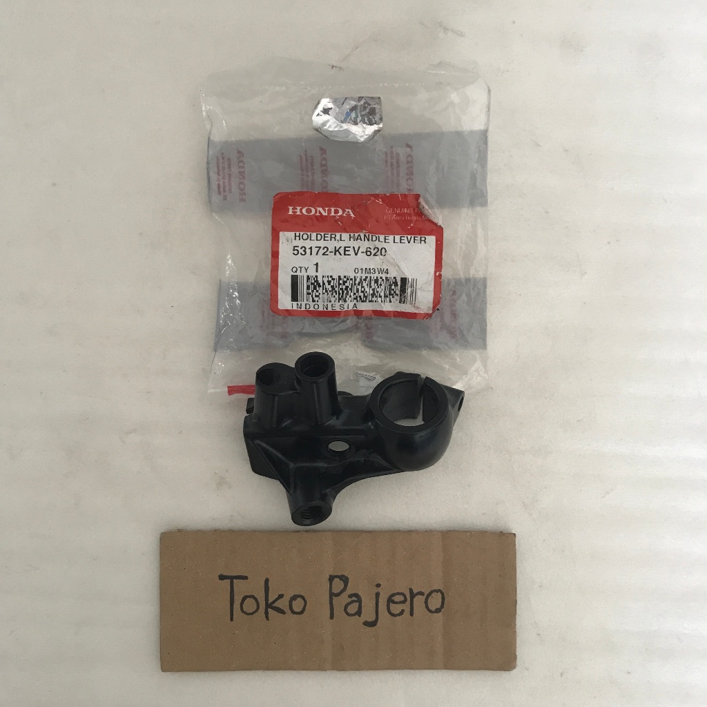 Bracket Braket Dudukan Rumah Handel Kopling Spion Kiri Honda Supra XX V Original AHM 53172-KEV-620