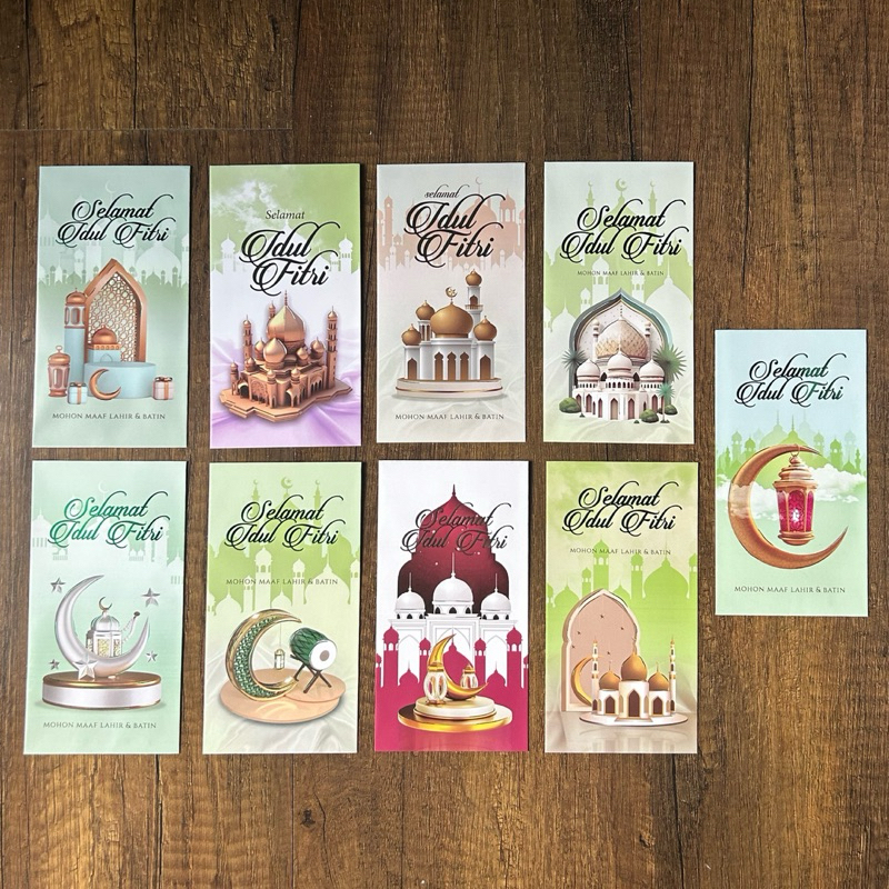 

AMPLOP / ANGPAO PREMIUM PANJANG HARI RAYA LEBARAN IDUL FITRI ISI 10