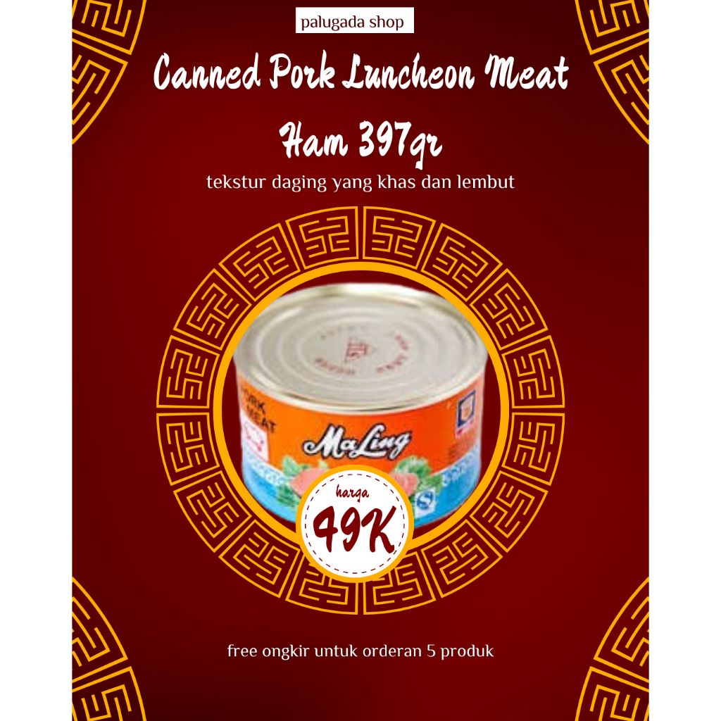 

Maling TTS 397gr -Ukuran besar - non halal