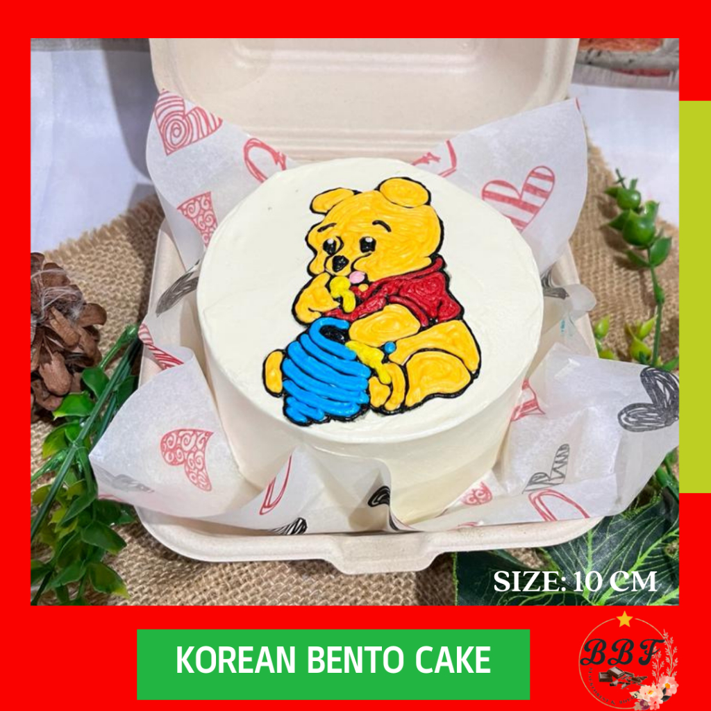 

RB22 Bento Cake / Korean Bento Cake / Korean Lunch Box / Korean Cake Murah