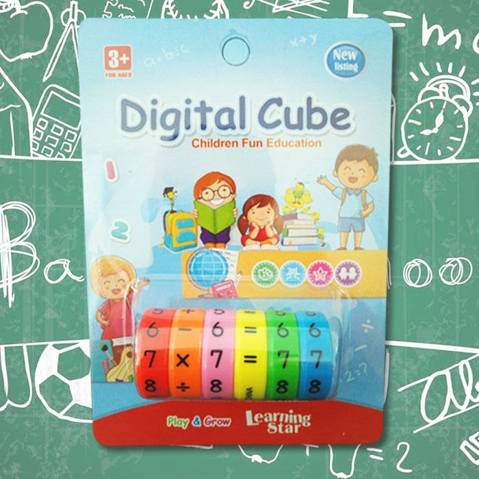 Education Toys Magnetic Mathematic Puzzle | Mainan Edukasi Magnet Rubik Matematika