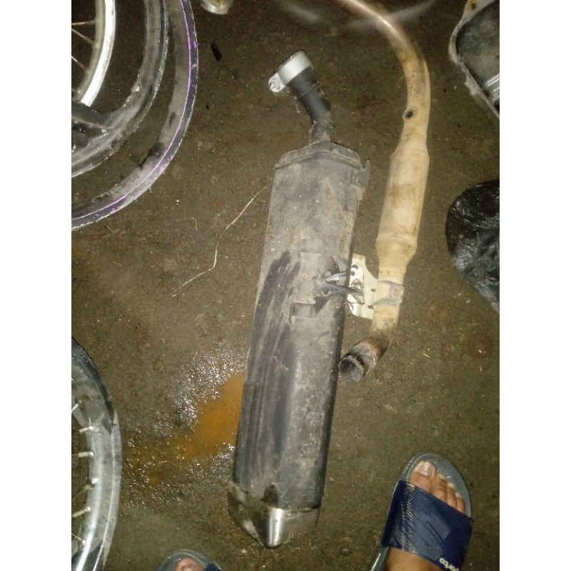 knalpot ninja 250 mono original