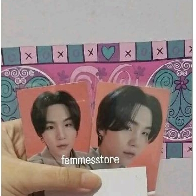 OFFICIAL LUCKY DRAW PC SUGA AGUSTD ALBUM DDAY M2U